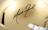 Marcus Freeman Autographed Notre Dame Irish F/S Speed Helmet - Beckett W Holo