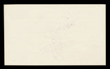 Len Elmore Sportscaster Authentic Signed 3x5 Index Card Autographed BAS #BT03536