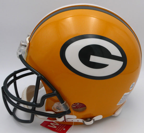 Brett Favre Autographed Authentic Full Size Helmet Packers (Chip by Si – Super Sports Center Brett Favre Autographed Authentic Full Size Helmet Packers (Chip by Si – Super Sports Center