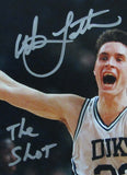 Christian Laettner Duke Signed/Autographed 8x10 Photo PSA/DNA 167260