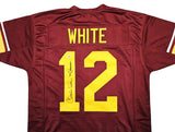 USC TROJANS CHARLES WHITE AUTOGRAPHED MAROON JERSEY "79 HEISMAN" PSA/DNA 212668
