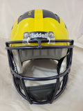 DENARD ROBINSON SIGNED MICHIGAN WOLVERINES F/S SPEED REPLICA HELMET BECKETT QR