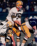 Packers Bart Starr Best Wishes Authentic Signed 8x10 Photo BAS #AE13283