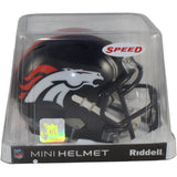 Denver Broncos Super Bowl 50 Champions Mini Helmet Riddell New In Box 55106