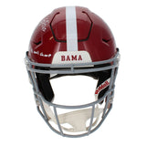 Eddie Lacy "3x BCS National Champ" Crimson Tide Speedflex Helmet Beckett