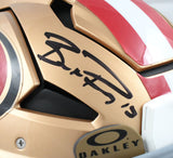 Brock Purdy Autographed San Francisco 49ers F/S Axiom Helmet - Beckett W Holo