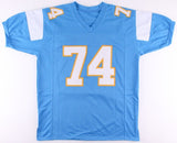 Ron Mix Signed Chargers Jersey Inscribed "HOF 1979" (SGC COA) 8x AFL All-Star