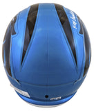 Panthers Luke Kuechly & Thomas Davis Signed Flash F/S Speed Rep Helmet BAS Wit