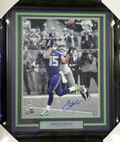 JERMAINE KEARSE AUTOGRAPHED SIGNED FRAMED 16X20 PHOTO SEAHAWKS NFC MCS 107772