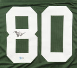 Bo Melton Signed Green Bay Packers Jersey (Beckett) W.R. Switched to Def. Back