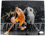 Mohamed Mo Bamba Texas Longhorns Signed 8x10 Photo Spotlight Gold JSA 136058