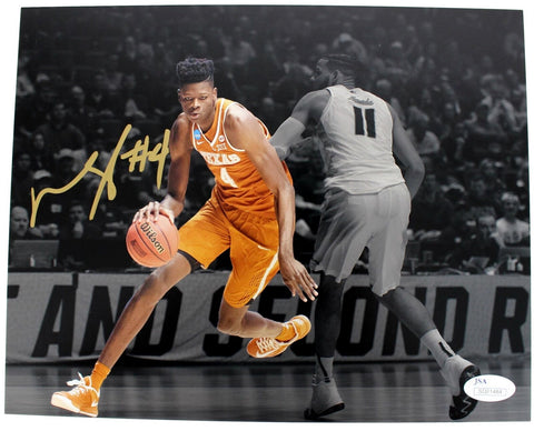 Mohamed Mo Bamba Texas Longhorns Signed 8x10 Photo Spotlight Gold JSA 136058