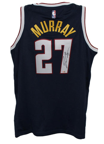 Jamal Murray Signed Denver Nuggets Dark Blue Swingman 52 Jersey FAN 39643