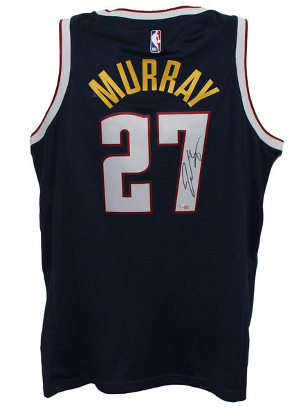 Jamal Murray Signed Denver Nuggets Dark Blue Swingman 52 Jersey FAN 39643