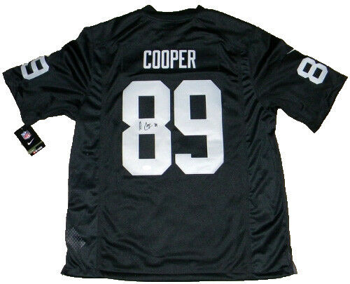 AMARI COOPER SIGNED AUTOGRAPHED OAKLAND RAIDERS #89 NIKE LIMITED JERSEY JSA