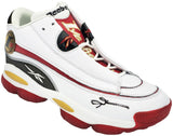 ALLEN IVERSON AUTOGRAPHED WHITE REEBOK THE ANSWER SHOE 76ERS 9.5 BECKETT 233345