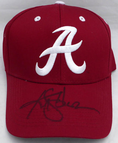 Ken Stabler Autographed Signed Hat Alabama Crimson Tide Beckett BAS QR #BJ04143