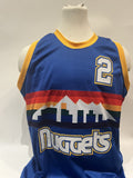 Alex English Autographed Denver Nuggets Jersey | Hall of Fame | JSA COA