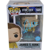 William Shatner Autographed Star Trek Glitter #1689 Funko Pop! Beckett 54590
