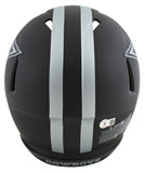 Cowboys Dak Prescott Signed Eclipse F/S Speed Proline Helmet w/ Silver Sig BAS W