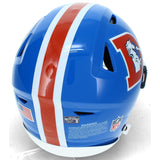 Terrell Davis Autographed "HOF 17" Broncos Throwback Speedflex Helmet Radtke