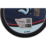 Philipp Grubauer Autographed Seattle Kraken Reverse Retro Puck Fanatics 53816
