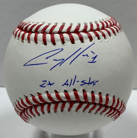 Brewers COREY HART Signed Official MLB Baseball AUTO w/ 2 x All Star - JSA