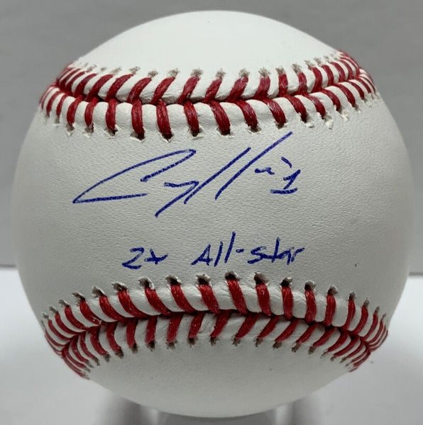 Brewers COREY HART Signed Official MLB Baseball AUTO w/ 2 x All Star - JSA