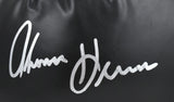 Tommy Hearns Autographed Black Everlast Boxing Glove *Left - Beckett W Hologram