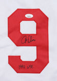 Joe Oliver Signed Cincinnati Reds Jersey (JSA) 1990 World Series Champ / Catcher
