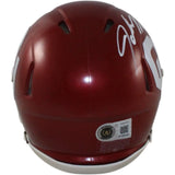 John Mateer Autographed Oklahoma Sooners Mini Helmet Beckett Witness 58311