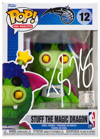 Dwight Howard Signed Orlando Magic Stuff NBA Mascot Funko Pop Doll #12 -(SS COA)