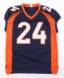 Champ Bailey Signed Denver Broncos Pro Cut Jersey (Beckett) 12xPro Bowl Def Back