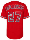 Vladimir Guerrero Sr. Signed Red Custom Baseball Jersey - (SCHWARTZ SPORTS COA)
