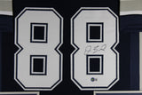 DEZ BRYANT (Cowboys blue TOWER) Signed Autographed Framed Jersey Beckett