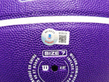 SHAQUILLE SHAQ O'NEAL AUTOGRAPHED CITY EDITION BASKETBALL LAKERS BECKETT 222786