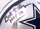 Bob Lilly Autographed Dallas Cowboys Speed Mini Helmet w/HOF-Beckett W Hologram