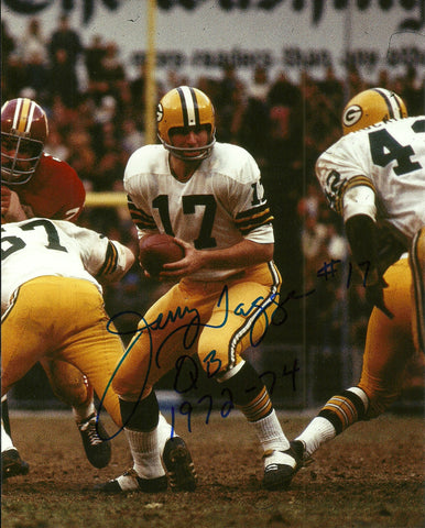 Packers QB JERRY TAGGE Signed 8x10 Photo #2 AUTO Packers 1972-74