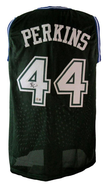 Sam Perkins Dallas Mavericks Signed/Autographed Jersey Beckett Witness 204091