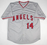 Logan O'Hoppe Signed Los Angeles Angels Jersey (Beckett) 2022 Prospect o/t Year