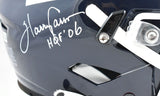 Lawrence Taylor Harry Carson Signed Giants F/S SpeedFlex Helmet HOF- Beckett W