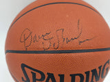 Dave DeBusschere Autographed NBA Leather Game Basketball Knicks JSA #AV29199