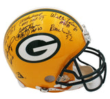 Hall of Famers Signed Green Bay Packers Proline Helmet -Brett Favre/Reggie White