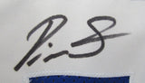 Devin Singletary Signed/Auto Blue Giants Football Jersey BAS/Beckett 208145