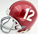 EDDIE LACY AUTOGRAPHED ALABAMA CRIMSON TIDE MINI HELMET MCS HOLO STOCK #124650