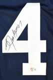 Bo Jackson Autographed Blue College Style Jersey - Beckett W Hologram *Black