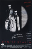 Joe Pistone Autographed/Signed Donnie Brasco 11x17 Photo Beckett 38684