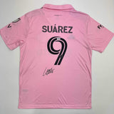 Autographed/Signed Luis Suarez Inter Miami Pink Soccer Jersey Beckett BAS COA