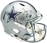 Dez Bryant Signed Dallas Cowboys Full Size Speed Replica Helmet BAS