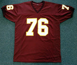 FLORIDA STATE WALTER JONES AUTOGRAPHED SIGNED RED JERSEY MCS HOLO 72405